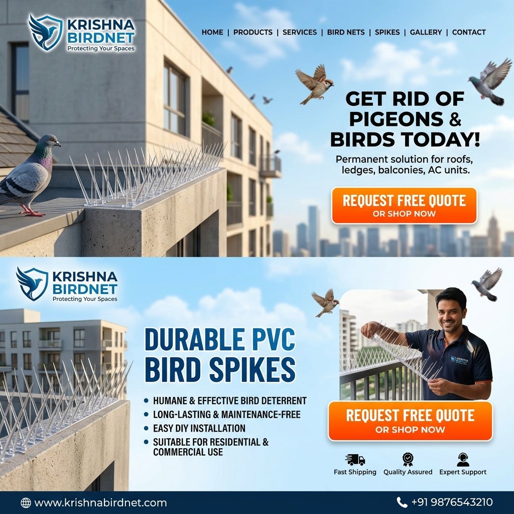 PVC Bird Spikes