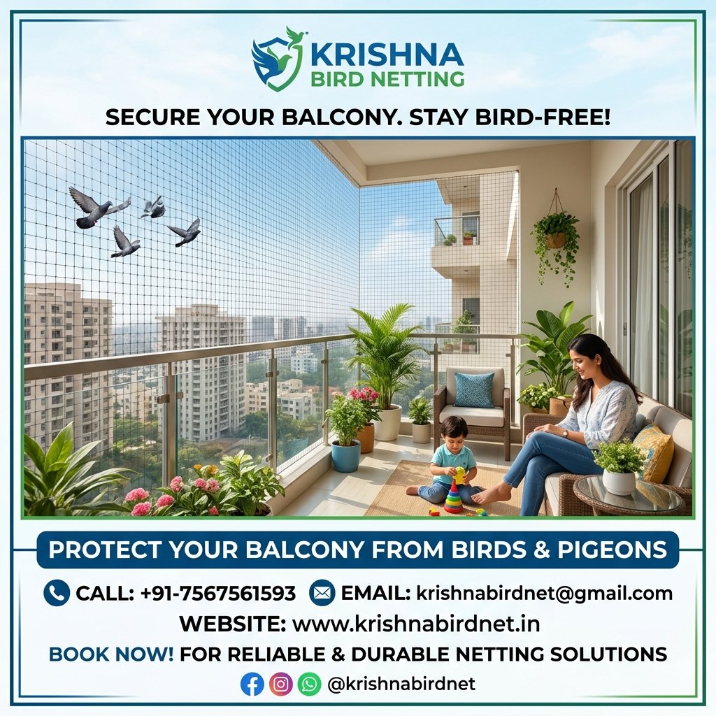Balcony Bird Netting