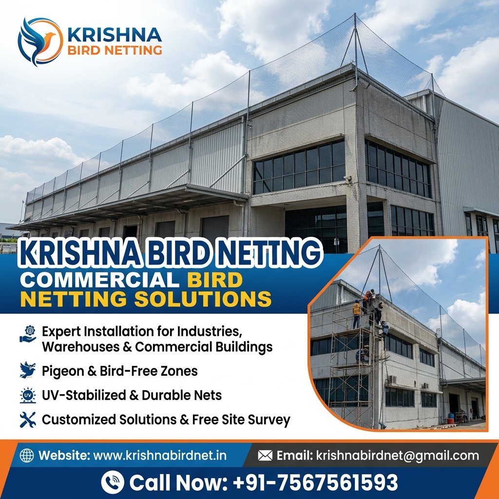 Commercial Bird Netting