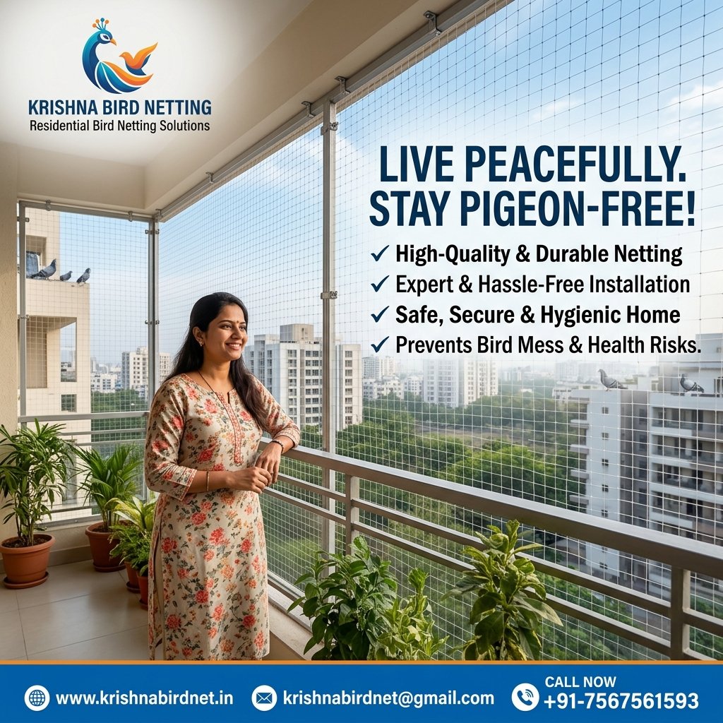 Residential Bird Netting