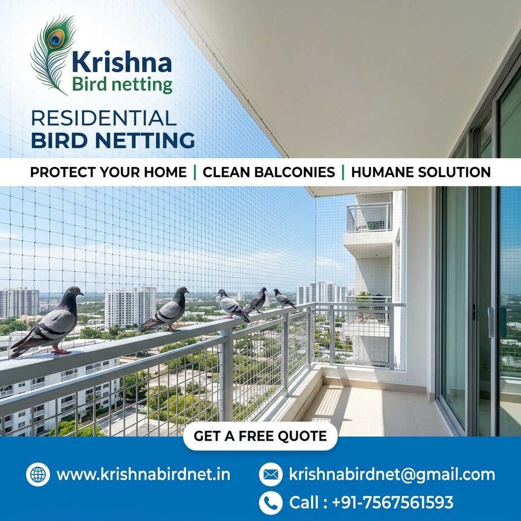Residential Bird Netting