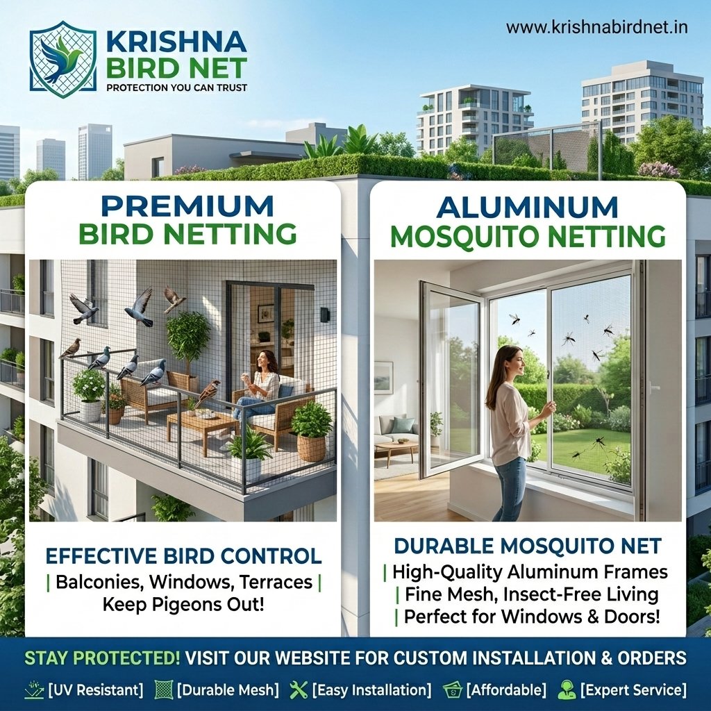 aluminum mosquito net